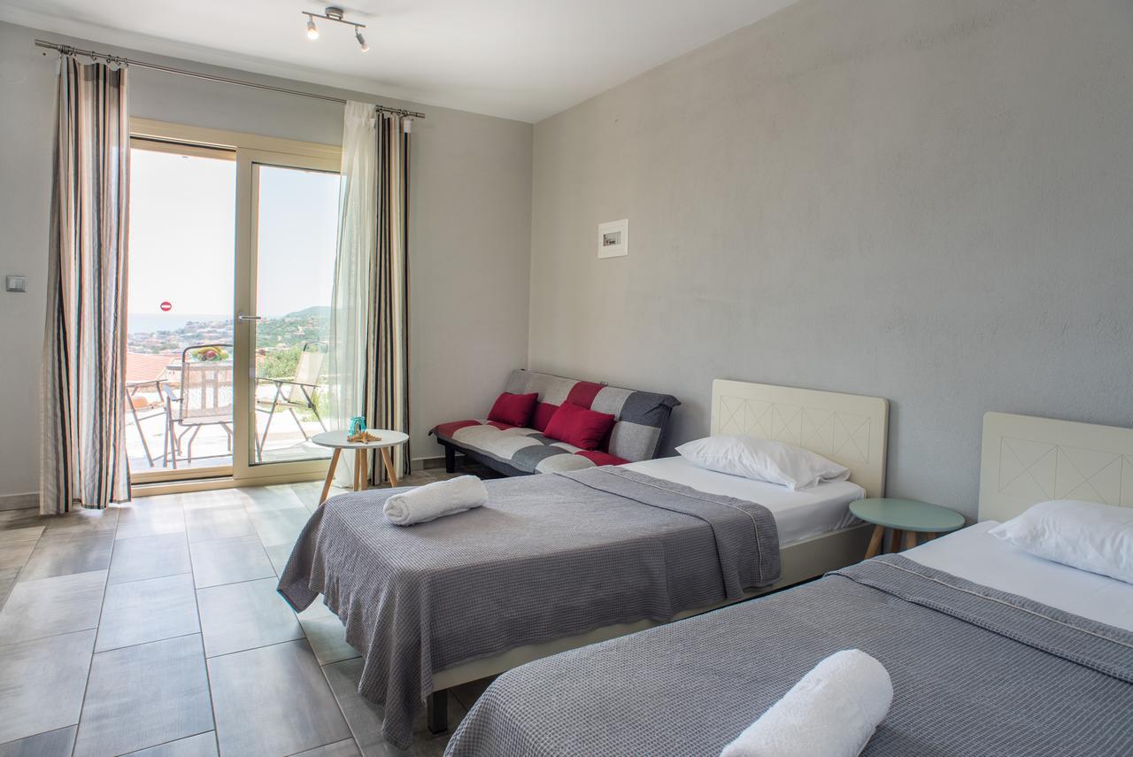Thea Athos Apartman Limenária Kültér fotó