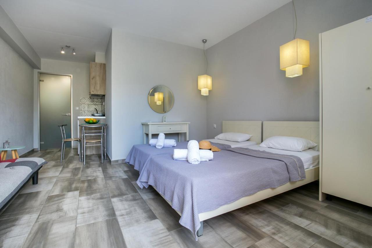 Thea Athos Apartman Limenária Kültér fotó